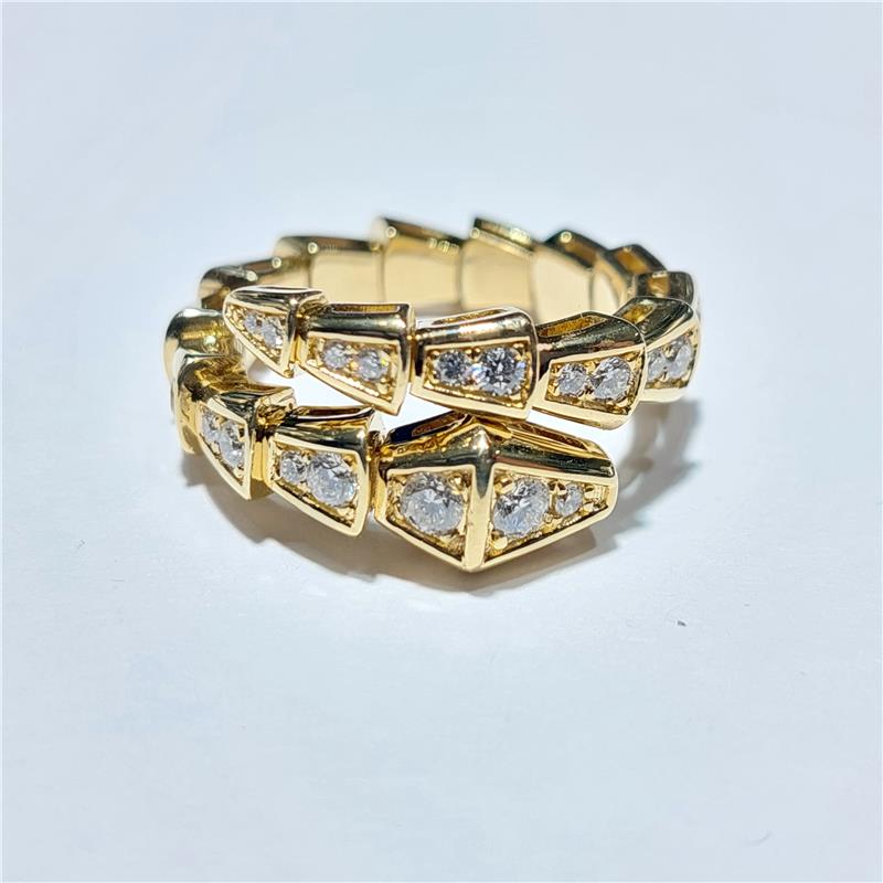 0.93 ct Diamond 18 K Yellow Gold Ring 9.68 gr