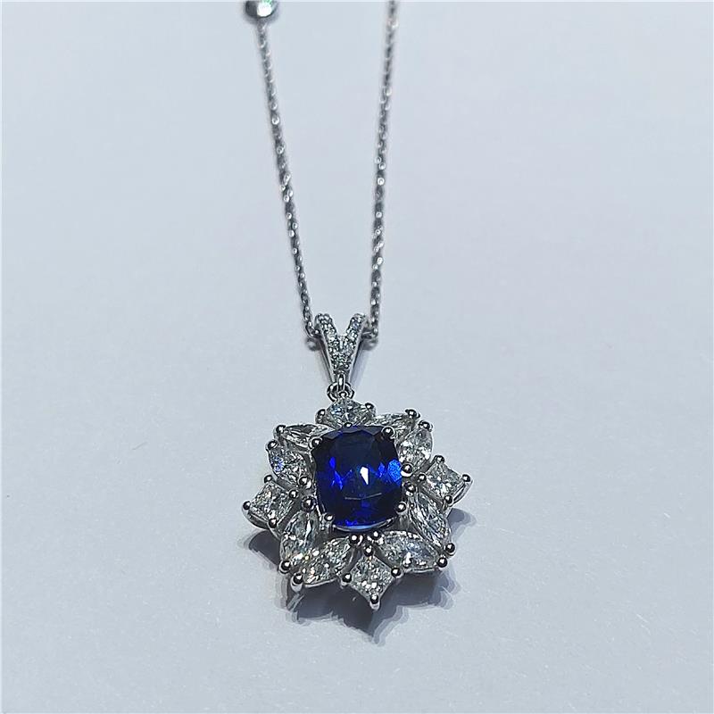 1.45 ct Diamond 14 K White Gold Ring 5.16 gr