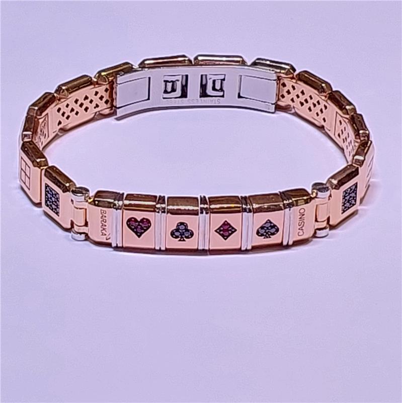 1.05 ct Diamond 18 K Rose Gold Bracelet 93.65 gr