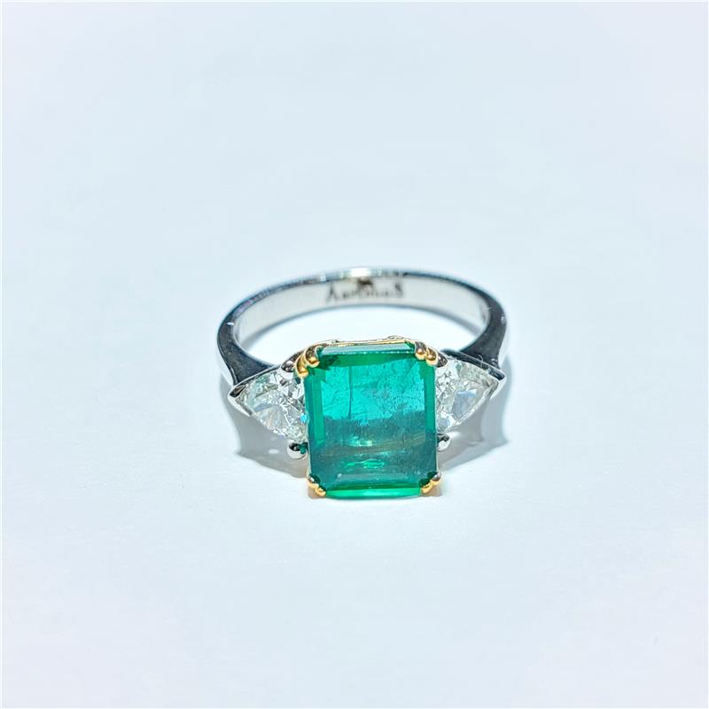 0,66 ct Diamond 18 K White Gold Ring 4,07 gr