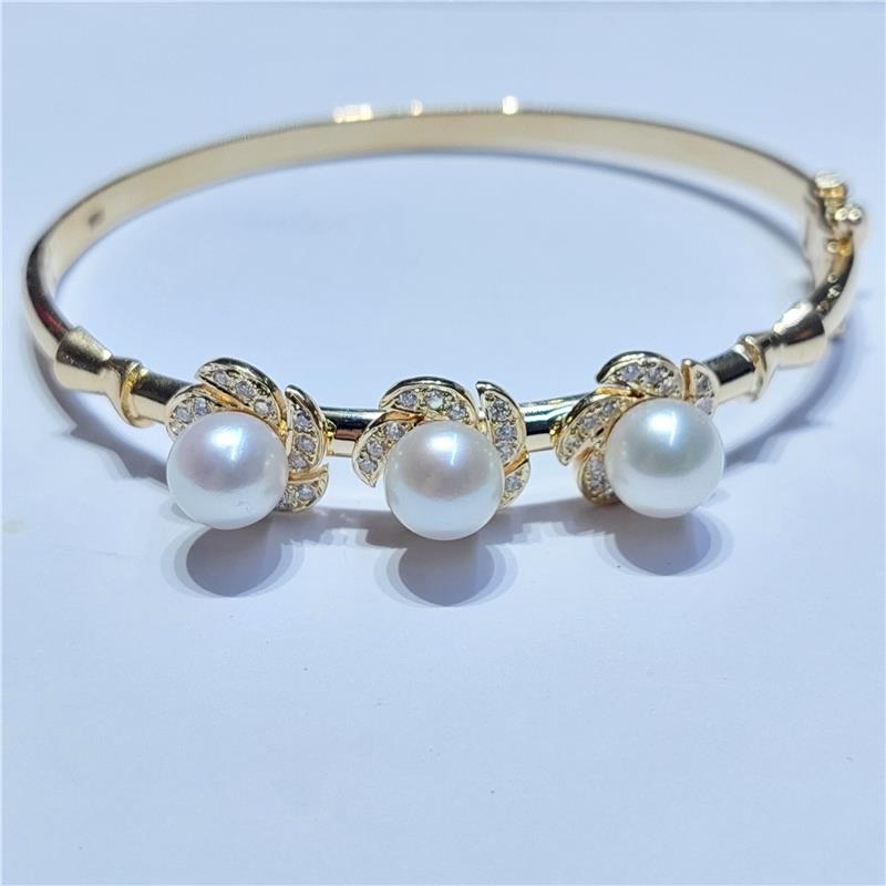 0.41 ct Diamond 18 K Yellow Gold Bracelet 22.94 gr