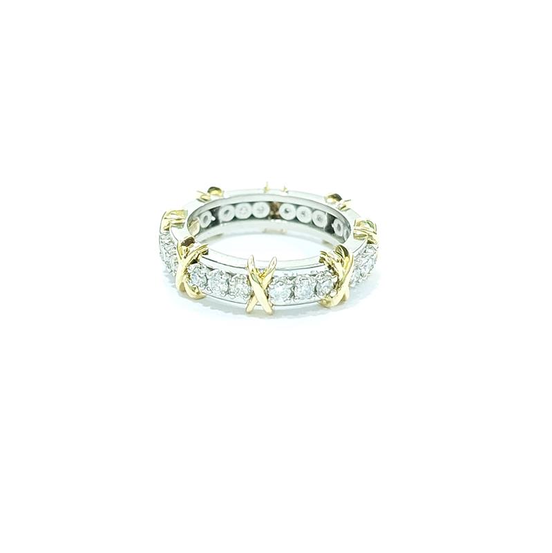 0.72 ct Diamond 18 K Gold Ring 7.34 gr