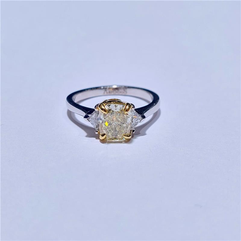 2,30 ct Diamond 18 K Gold Ring 4,65 gr