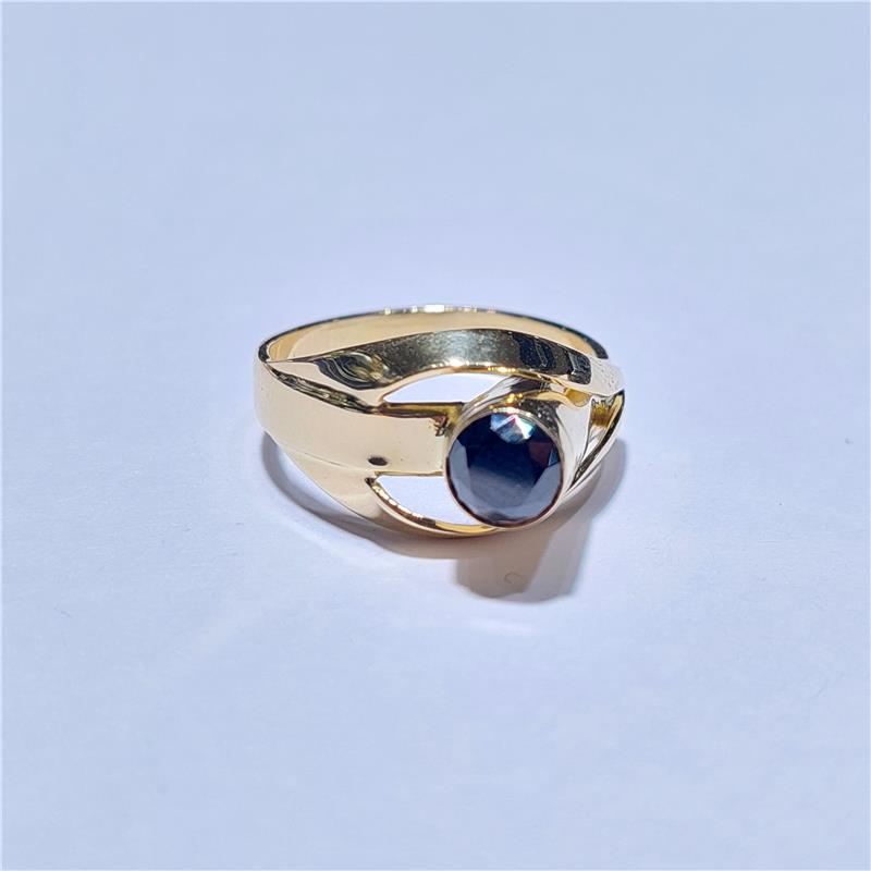 0,85 ct Diamond 18 K Yellow Gold Ring 4,80 gr