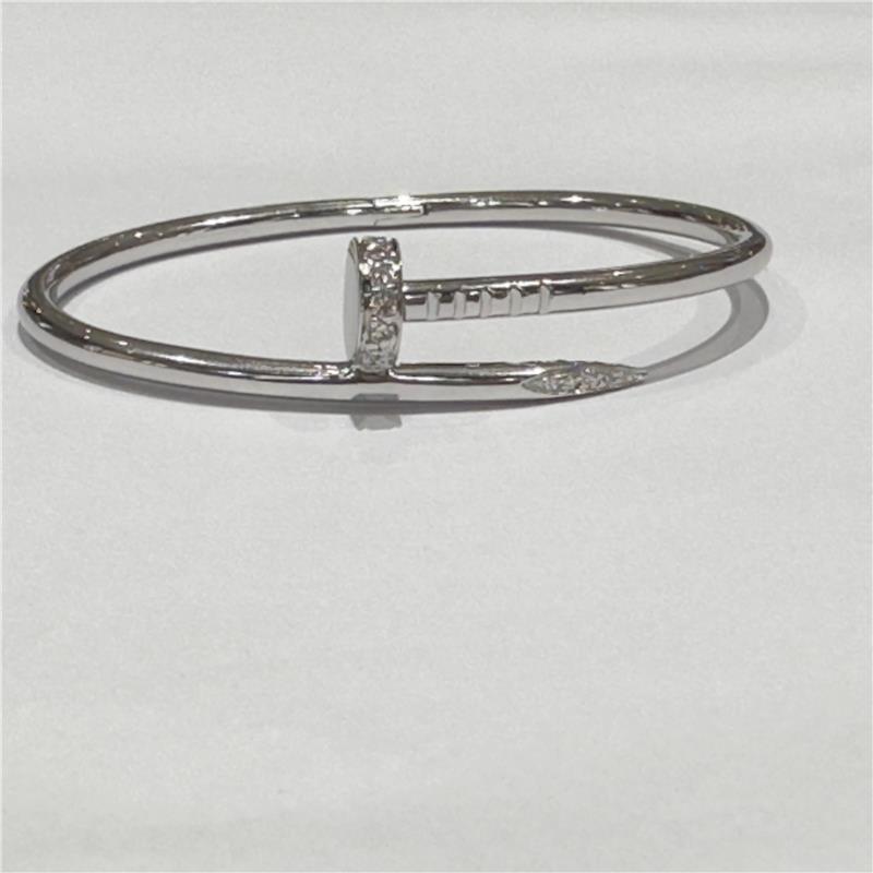 0.58 ct Diamond 18 K White Gold Bracelet 20.70 gr
